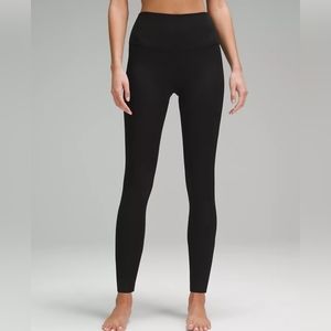 Black lululemon align leggings size 6